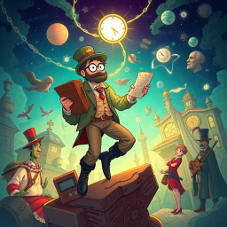 Chrono-Crack - Text-based game