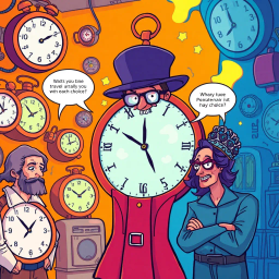 Chrono-Capers: Whose Time Is It Anyway? - Text-based game