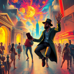 Chrono-Capers: Whose Time Is It Anyway? - Text-based game