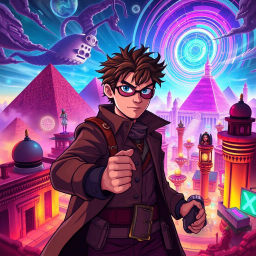 Chrono-Capers: Whose Time Is It Anyway? - Text-based game
