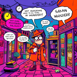 Hello, Who's There? - Text-based game
