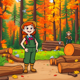 Whose Logs Are These, Anyway? - Text-based game