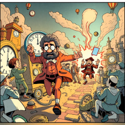 Chrono Clash: Whose Time Is It Anyway? - Text-based game