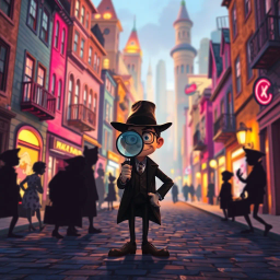 Whose Shadow is This, Anyway? - Text-based game