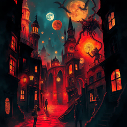 Nightmare Chronicles: Whose Nightmare Is It, Anyway? - Text-based game