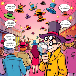 Whose Hat Is It Anyway? - Text-based game