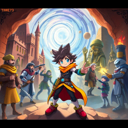 Chrono Clash: Whose Time Is It Anyway? - Text-based game