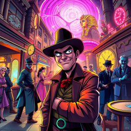 Chrono-Capers: Whose Time Is It Anyway? - Text-based game