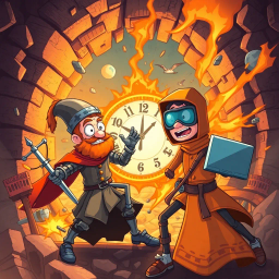 Chrono Clash: Whose Time Is It Anyway? - Text-based game