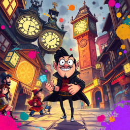 Chrono-Capers: Whose Time Is It Anyway? - Text-based game