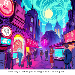 Chrono-Capers: Whose Time Is It, Anyway? - Text-based game