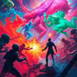 Spectrum Wars: Which Dimension Is It Anyway? - Text-based game