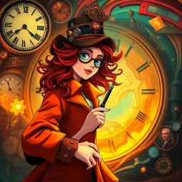 Chrono-Capers: Whose Time Is It, Anyway? - Text-based game
