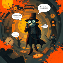 Chrono-Crack: Whose Time is It Anyway? - Text-based game