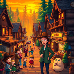 Whose Logs Are These, Anyway? - Text-based game