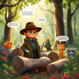 Whose Logs Are These, Anyway? - Text-based game