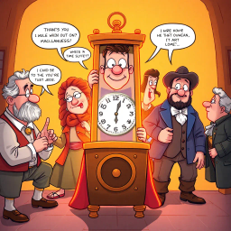 Chrono-Capers: Whose Time Is It Anyway? - Text-based game