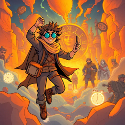 Chrono-Capers: Whose Time Is It Anyway? - Text-based game