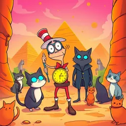Chrono-Capers: Whose Time is It Anyway? - Text-based game