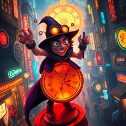Chrono-Capers: Whose Time is It Anyway? - Text-based game