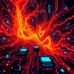 Pico Cluster Chaos - Text-based game