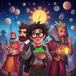 Chrono-Capers: Who's Time Is It Anyway? - Text-based game
