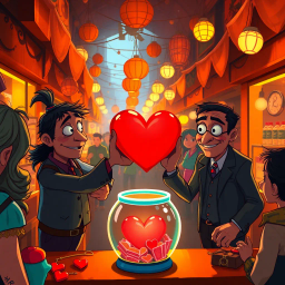 Whose Heart is it Anyway? - Text-based game