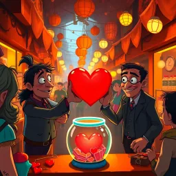Whose Heart is it Anyway? - Text-based game
