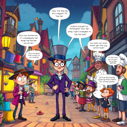 Whose Hat Is It Anyway? - Text-based game