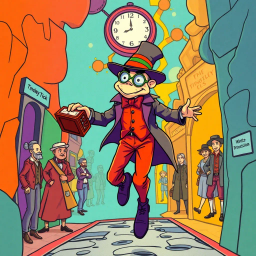 Chrono-Capers: Whose Time Is It Anyway? - Text-based game