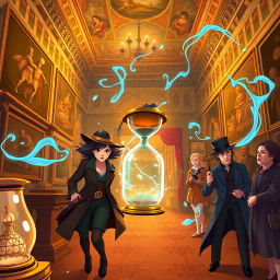 Chrono-Capers: Whose Time Is It Anyway? - Text-based game