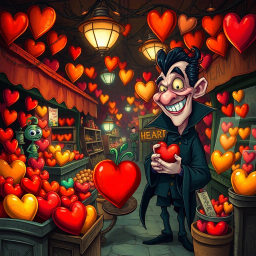 Whose Heart Is It, Anyway? - Text-based game