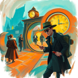 Chronocaper: Whose Time Is It Anyway? - Text-based game