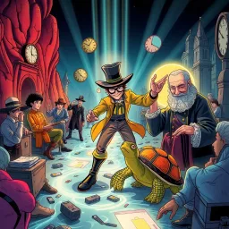Chronocaper: Whose Time Is It Anyway? - Text-based game