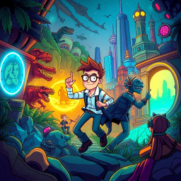 Chrono-Crisis: Whose Time is It Anyway? - Text-based game