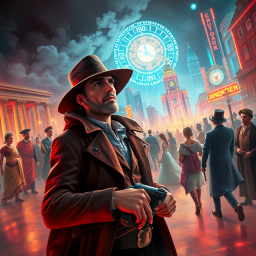 Chrono-Caper: Whose Time Is It Anyway? - Text-based game