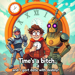 Chrono-Crisis: Whose Time Is It Anyway? - Text-based game