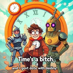 Chrono-Crisis: Whose Time Is It Anyway? - Text-based game