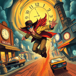 Chrono-Capers: Whose Time Is It Anyway? - Text-based game