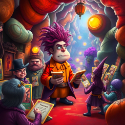 Prophecy Pandemonium - Text-based game