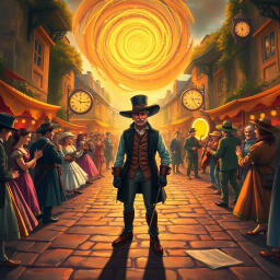 Chrono-Capers: Who's Time Is It Anyway? - Text-based game