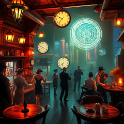 Chrono Caper: Who's Time Is It Anyway? - Text-based game