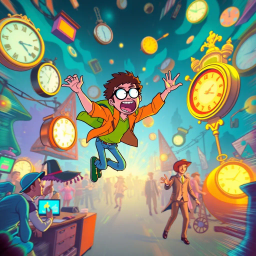 Chrono-Capers: Whose Time Is It Anyway? - Text-based game