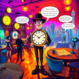 Chrono-Capers: Whose Time Is It Anyway? - Text-based game