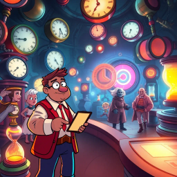 Chrono-Capers: Whose Time Is It Anyway? - Text-based game