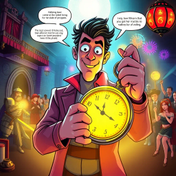 Chrono-Capers: Whose Time is it Anyway? - Text-based game