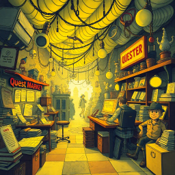 Questception: Who's Journey Is It Anyway? - Text-based game