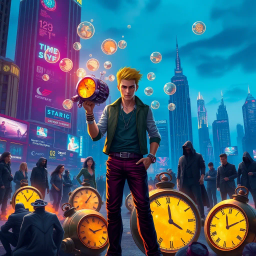 Chronochase: Whose Time Is It Anyway? - Text-based game