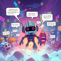 Memeocalypse: Who's Laughing Now? - Text-based game