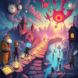 Chronochaos: Whose Time Is It Anyway? - Text-based game